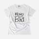 T-shirt Mama Bird para Mulher