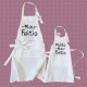 Mau Feitio Apron Set for Mother and Daughter