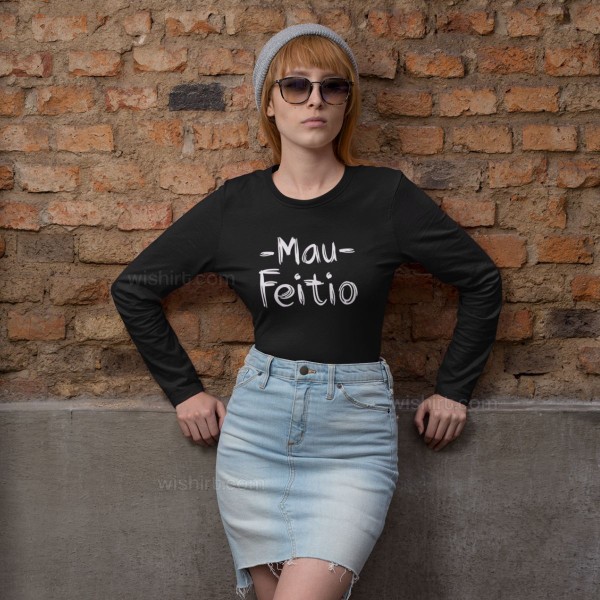Mau Feitio Long Sleeve T-shirt Set for Mother and Son