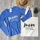 Mom, Blessed, Stressed, Sometimes a Mess Cloth Bag Mom, Blessed, Stressed, Sometimes a Mess Cloth Bag