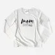 Tshirt Manga Comprida Mom, Blessed, Stressed, Sometimes Mess Tshirt Manga Comprida Mom, Blessed, Stressed, Sometimes Mess
