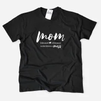 Mom, Blessed, Stressed Large Size T-shirt