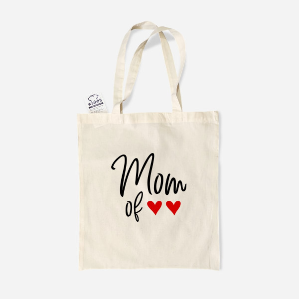 Mom of Tiny Hearts Customizable Cloth Bag