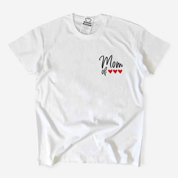 Mom of Tiny Hearts Customizable Large Size T-shirt
