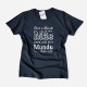 Para o Mundo és uma Mãe T-shirt - Customizable Name