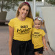 Conjunto de T-shirts Mãe e Filha Rule Maker Rule Breaker