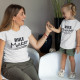 Conjunto de T-shirts Mãe e Filha Rule Maker Rule Breaker