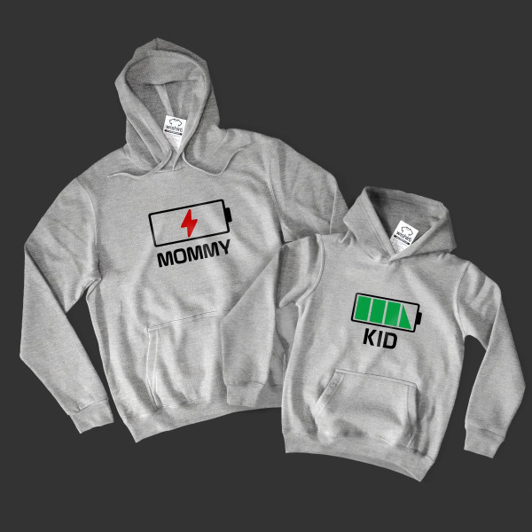 No Battery Customizable Word Hoodie