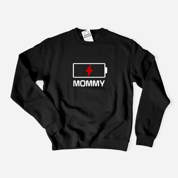 No Battery Customizable Word Sweatshirt