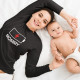 Mother and Child Long Sleeve T-shirt Set Battery Custom Word