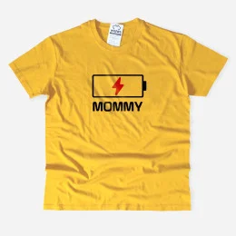 No Battery Customizable Word Large Size T-shirt
