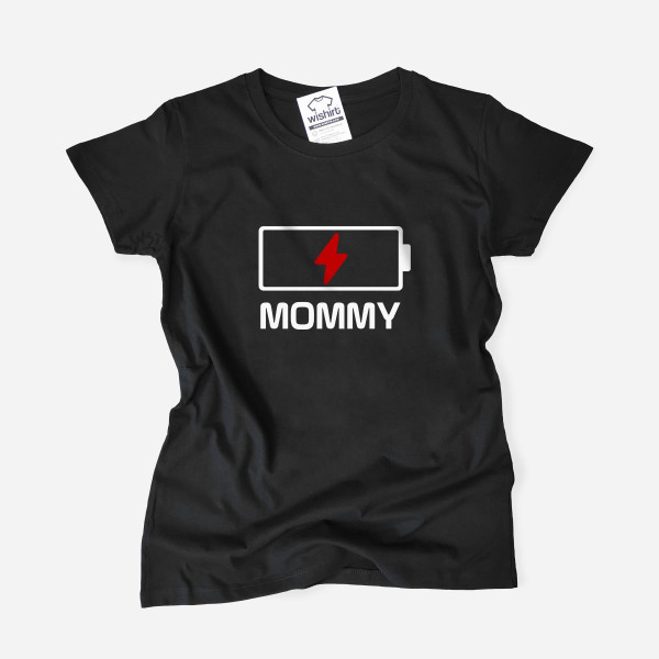 T-shirt Sem Bateria Palavra Personalizável para Mulher