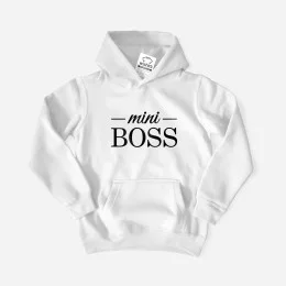 Mini Boss Kid's Hoodie