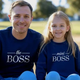 Sweatshirt Mini Boss para Criança