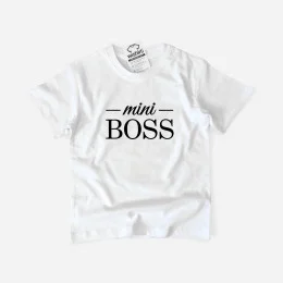 Mini Boss Kid's T-shirt