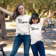 Mother and Daughter Matching T-shirts The Original The REmix
