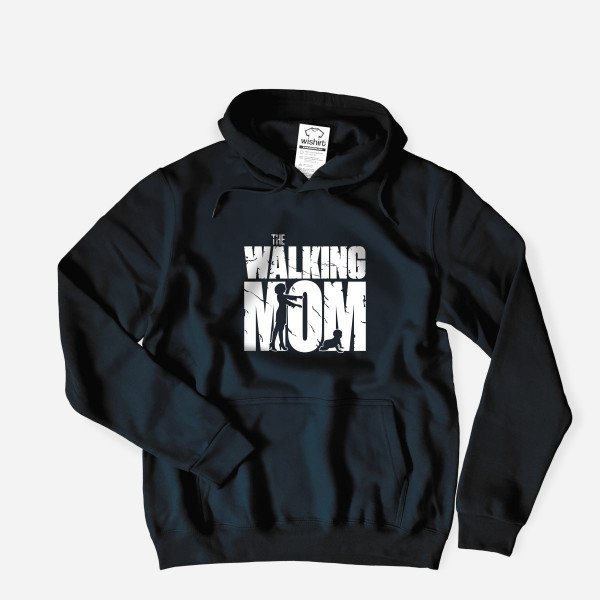 Sweatshirt com capuz The Walking Mom V1