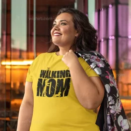 The Walking Mom V1 Large Size T-shirt