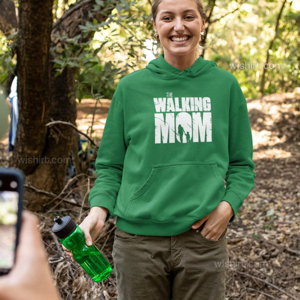 Sweatshirt com capuz The Walking Mom V2