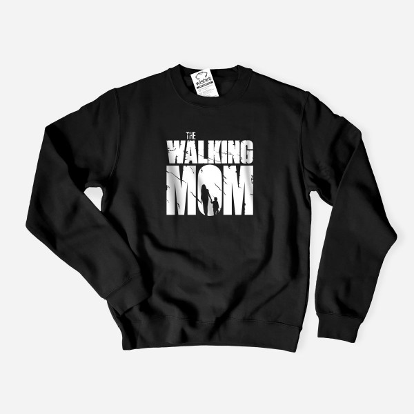 Sweatshirt Tamanho Grande The Walking Mom V2