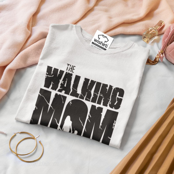 T-shirt Manga Comprida The Walking Mom V2