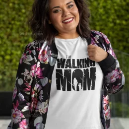 The Walking Mom V2 Large Size T-shirt