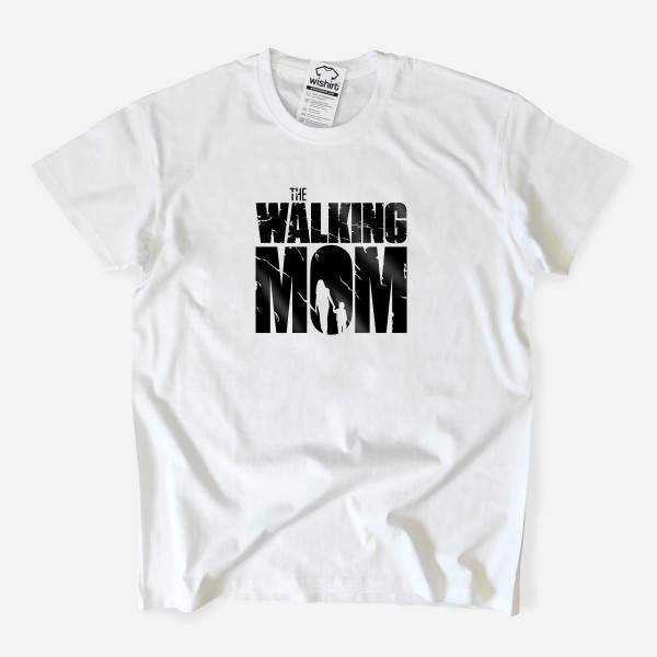 T-shirt Tamanho Grande The Walking Mom V2