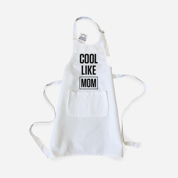 Avental Cool Like Mom para Criança
