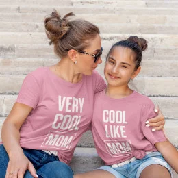 Very Cool Mom Cool Like Mom Matching T-shirts