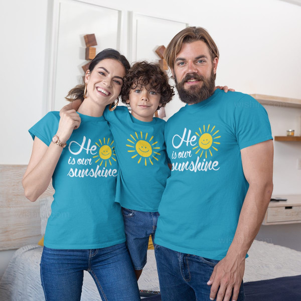 Father and Daughter Matching T-shirt Set You are my Sunshine