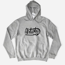Sweatshirt com Capuz Tamanho Grande Artista