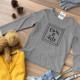 Mother and Son Long Sleeve T-shirt Set Artista Obra de Arte