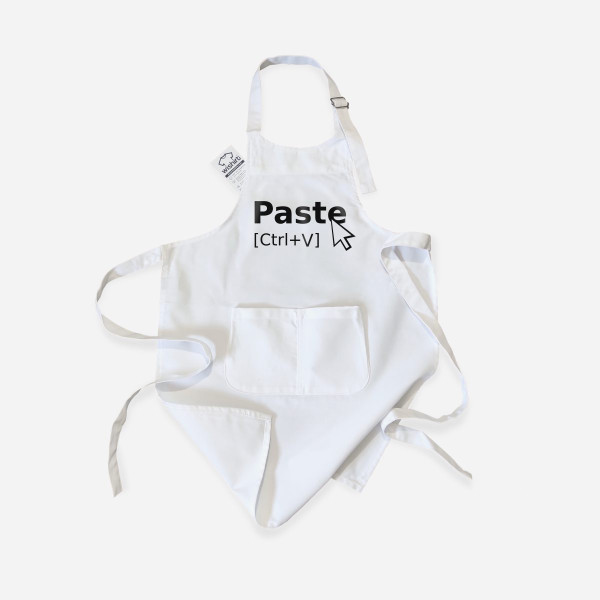 Paste Ctrl+V Kid's Apron