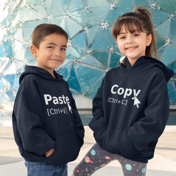 Copy Ctrl+C Kid's Hoodie