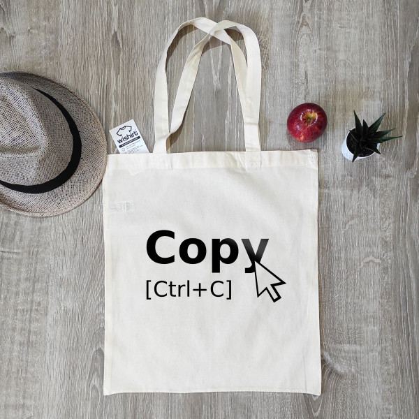 Copy Ctrl+C Cloth Bag