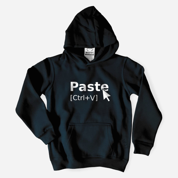 Sweatshirts com Capuz a Combinar Pai e Filha Copy Paste