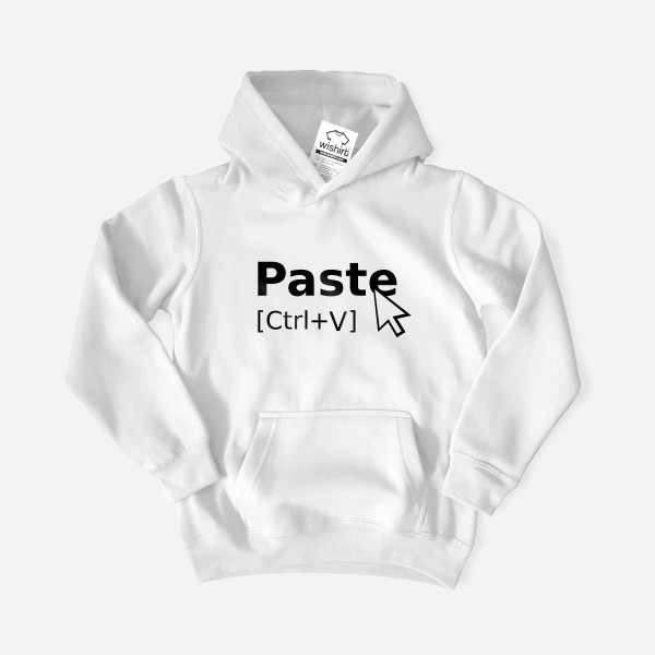 Paste Ctrl+V Kid's Hoodie