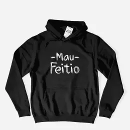 Sweatshirt com Capuz Mau Feitio