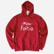 Sweatshirt com Capuz Tamanho Grande Mau Feitio