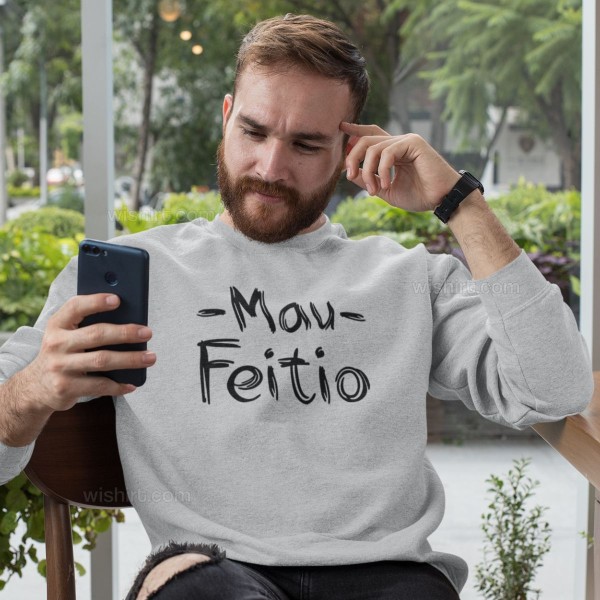 Mau Feitio Sweatshirt Set for Father and Daughter