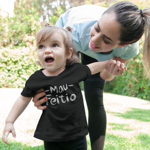 T-shirt Mau Feitio para Bebé