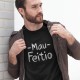Conjunto T-shirts Manga Comprida Mau Feitio para Pai e Filho