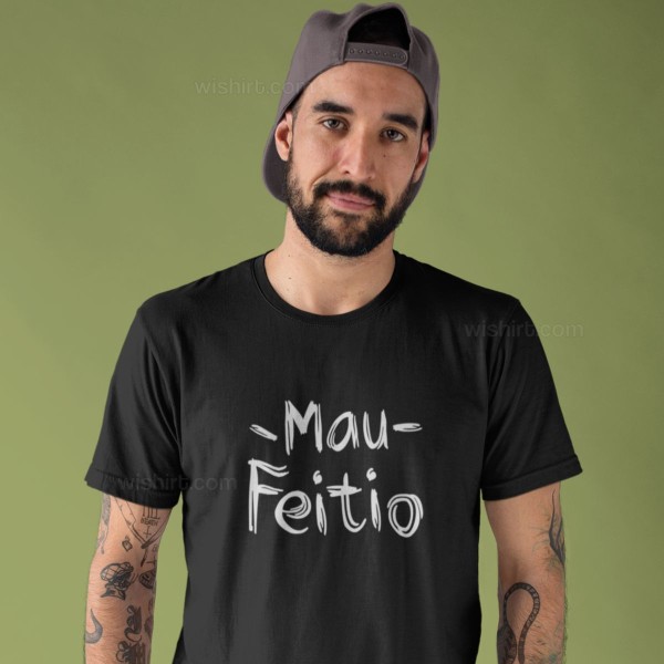 Conjunto de T-shirts Mau Feitio para Pai e Filha