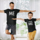 Matching Father and Child Me Mini Me T-shirt Set