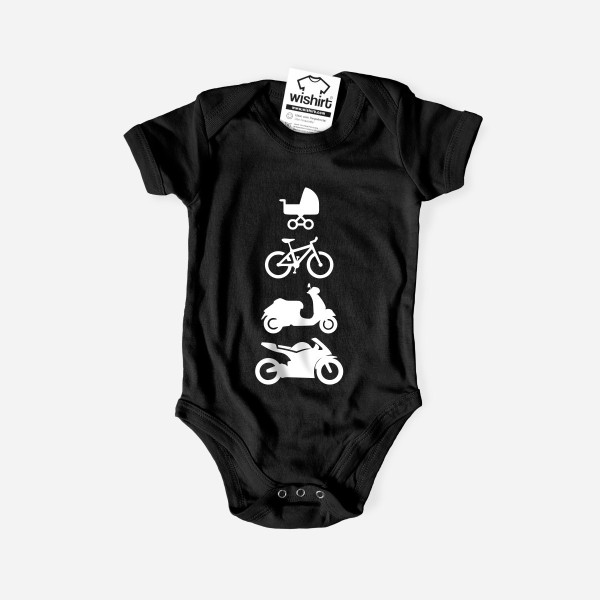 Babygrow Carrinho de Bebé Bicicleta Scooter Mota