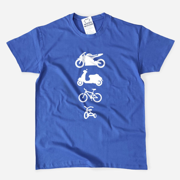 Motorbike Scooter Bicycle Tricycle Men's T-shirt