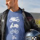 Motorbike Scooter Bicycle Tricycle Men's T-shirt