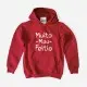 Sweatshirt com Capuz Muito Mau Feitio para Criança Sweatshirt com Capuz Muito Mau Feitio para Criança