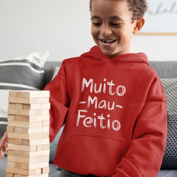 Mau Feitio Hoodie Set for Father and Son