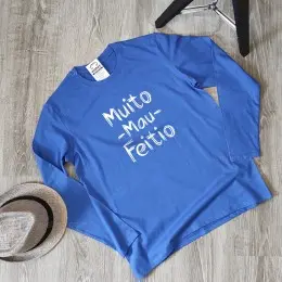 Muito Mau Feitio Large Size Long Sleeve T-shirt